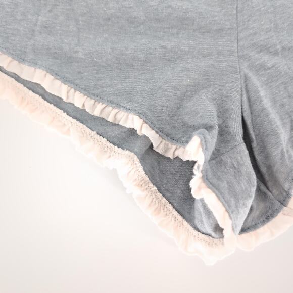 Victoria’s Secret Cotton Grey/Gray & Pink Ruffles Sleep Shorts - Size M - NWT - Picture 10 of 10